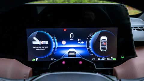 Suzuki eVitara review, instrument cluster