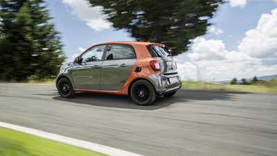 Smart ForFour - like a Twingo, but posher. And pricier