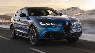 Alfa Romeo Stelvio - front tracking