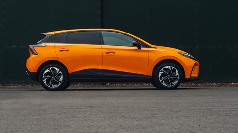 Best electric cars 2025 - MG 4, side, orange