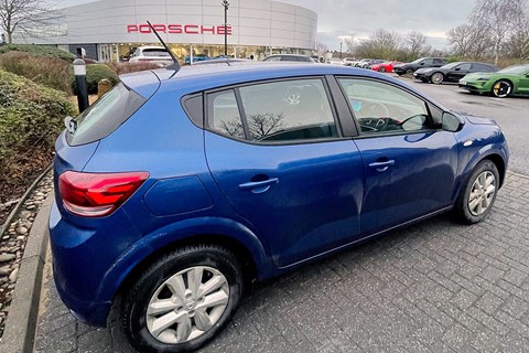 Visiting Porsche Silverstone in our Dacia