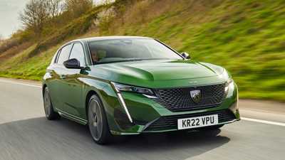 Peugeot 308 hatchback front action