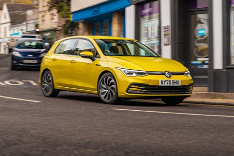 vw golf ltt cornering